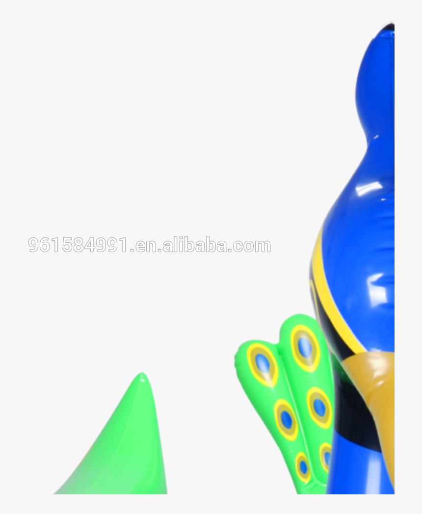 Peacock Pool Float Inflatable Peacock Pool Toy Blow - Inflatable, HD Png Download