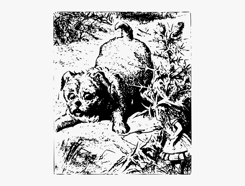 Alice In Wonderland - Alice's Adventures In Wonderland Enormous Puppy, HD Png Download