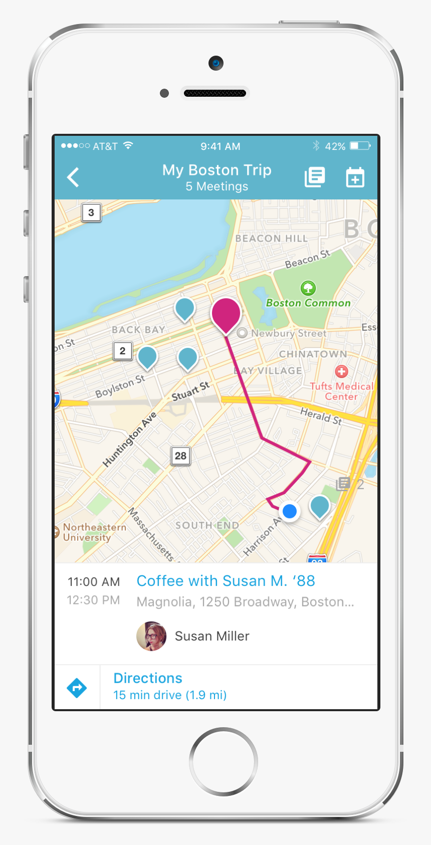 Mytrips Trip Directions - Map, HD Png Download