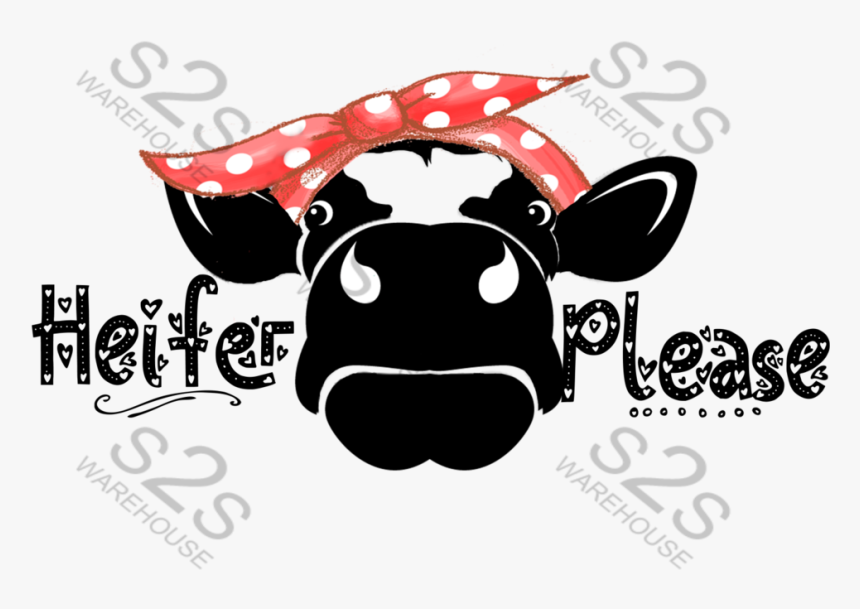 Heifer Please - Dairy Cow, HD Png Download
