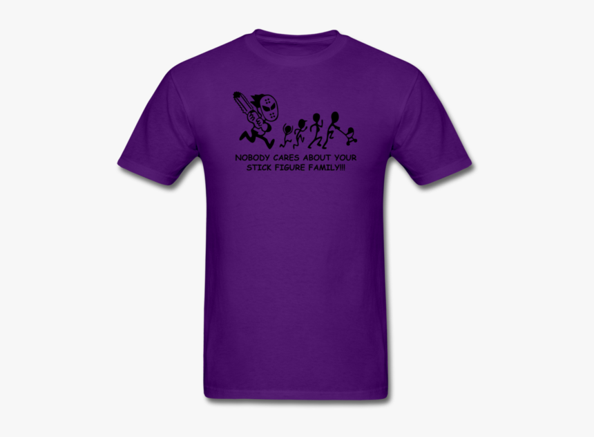 Nobody Cares About Your Stick Figure Family - Active Shirt, HD Png Download