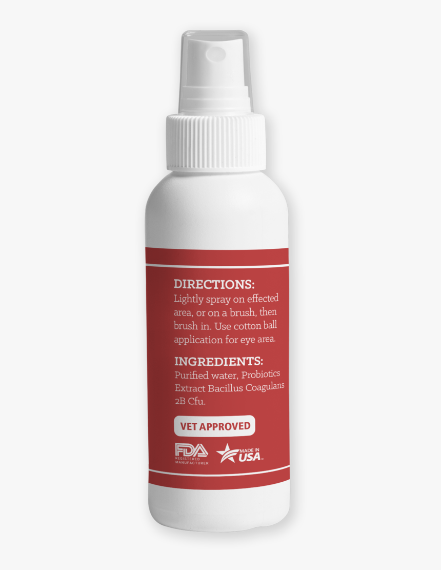 Spray Bottle Hotspot Directions - Cosmetics, HD Png Download