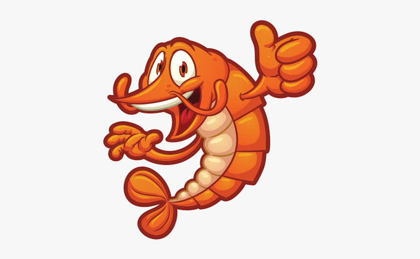 Seafood Graphic Royalty Free Dancing Shrimp Huge Freebie - Shrimp Cartoon, HD Png Download