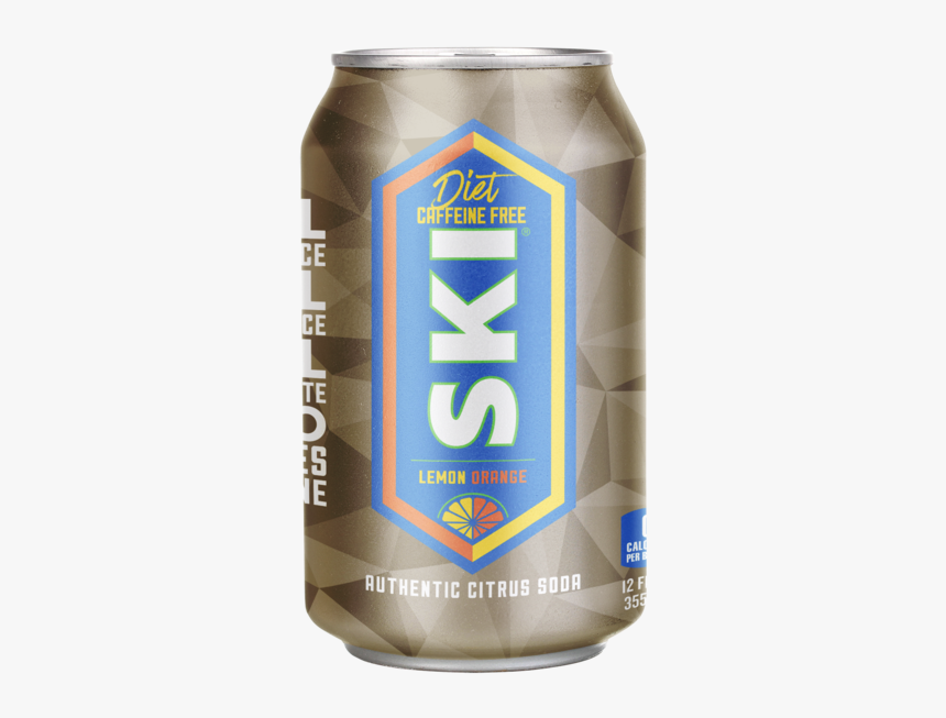 Ski Caff Free Diet 12oz Can Mockup, HD Png Download