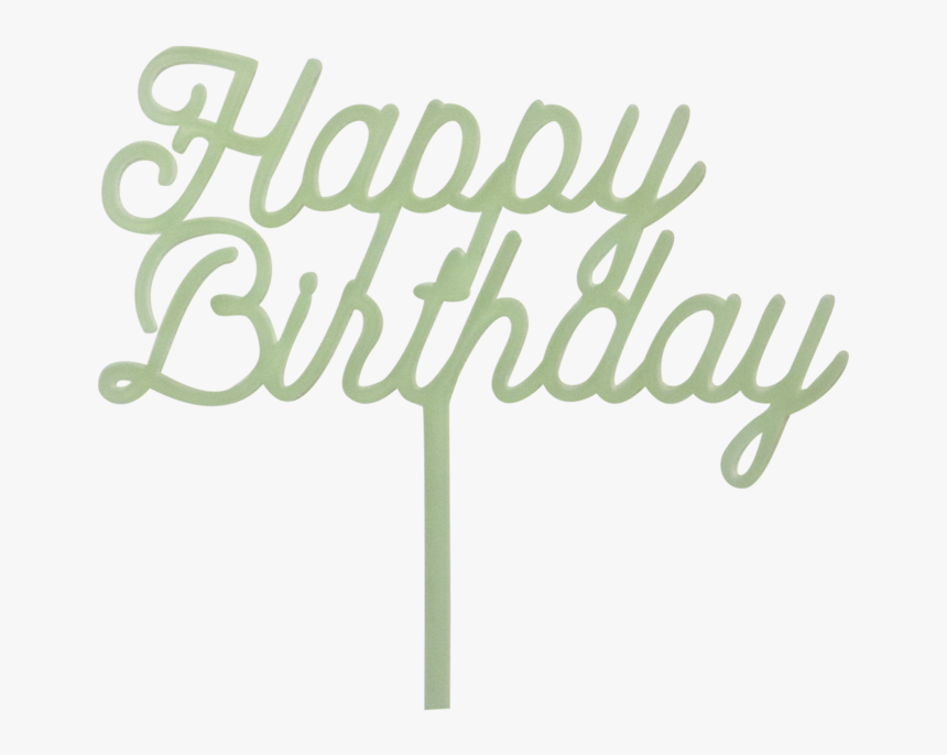 Transparent Happy Birthday Vintage Png - Calligraphy, Png Download