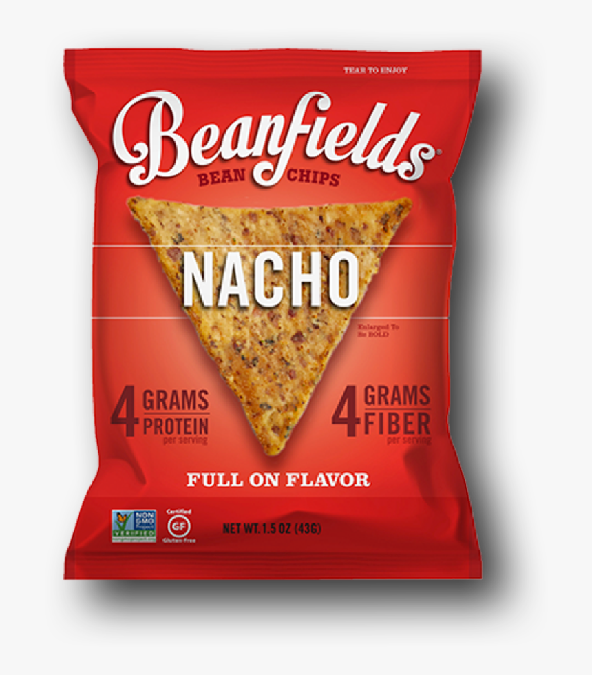 Beanfields Snacks Nacho Bag - Pizza Cheese, HD Png Download