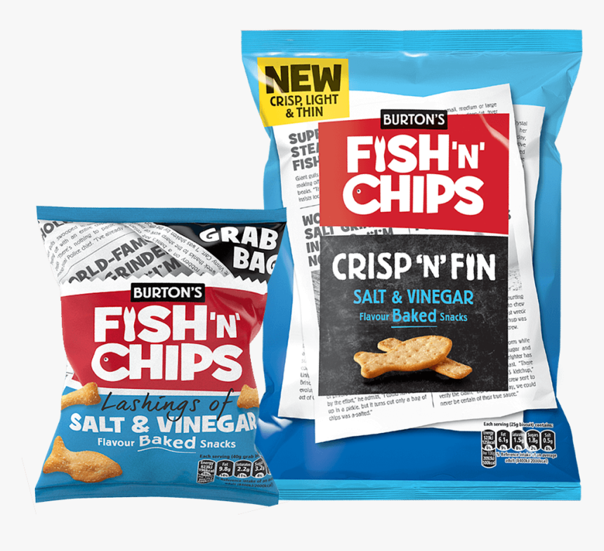 Fish And Chips Snack, HD Png Download
