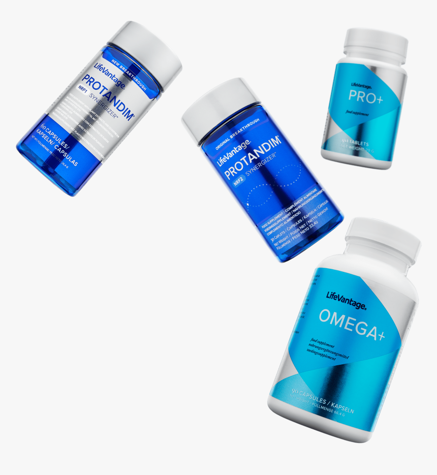 Vitality Stack Bottles - Cosmetics, HD Png Download