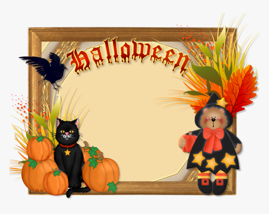 Halloween Frame Png, Transparent Png