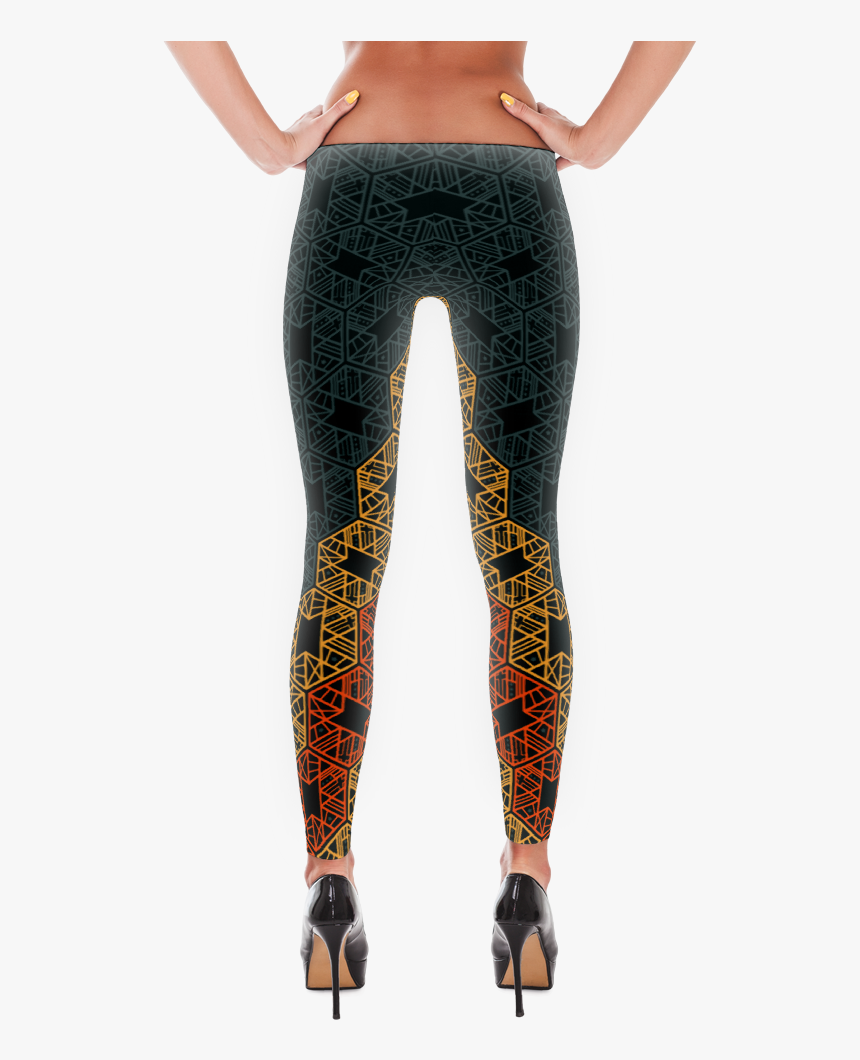 Wt-hexcomb2 Mockup Back White - Jeep Leggings, HD Png Download