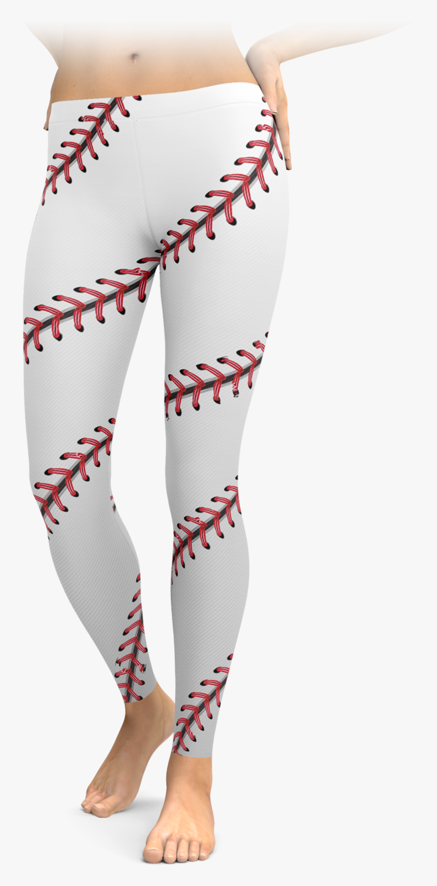 Transparent Baseball Seams Png - Baseball Leggings, Png Download