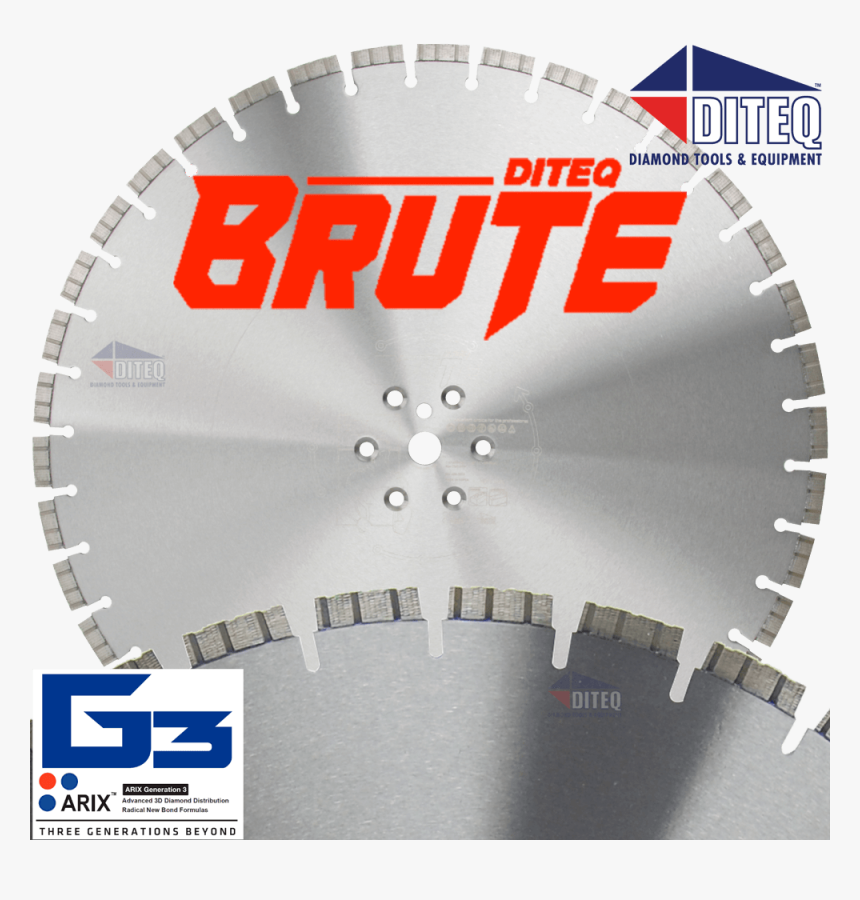 C-51ax Brute Wall Saw [flush Cut] - Diteq Brute, HD Png Download