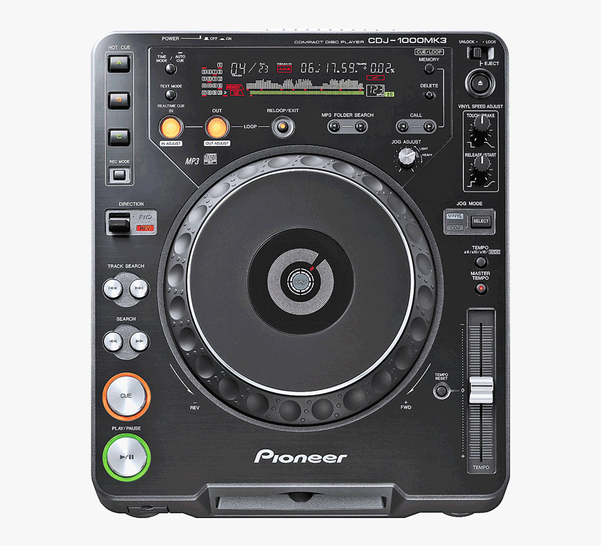 Pioneer Cdj 1000 Mk3 Rental - Pioneer Cdj 1000 Mk3 Price, HD Png Download