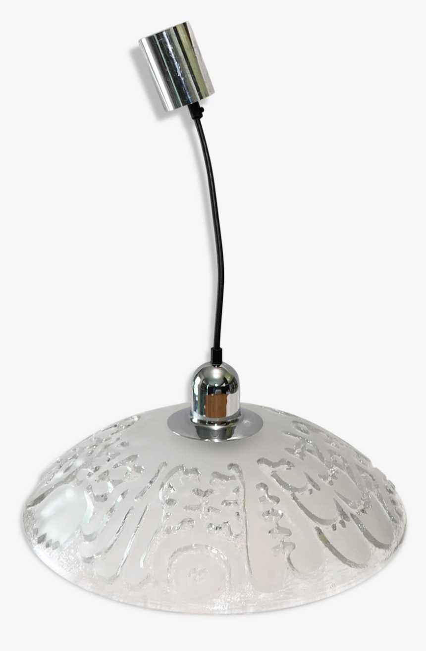 Suspension Peill & Putzler Glass Molded Effect Ice - Circle, HD Png Download