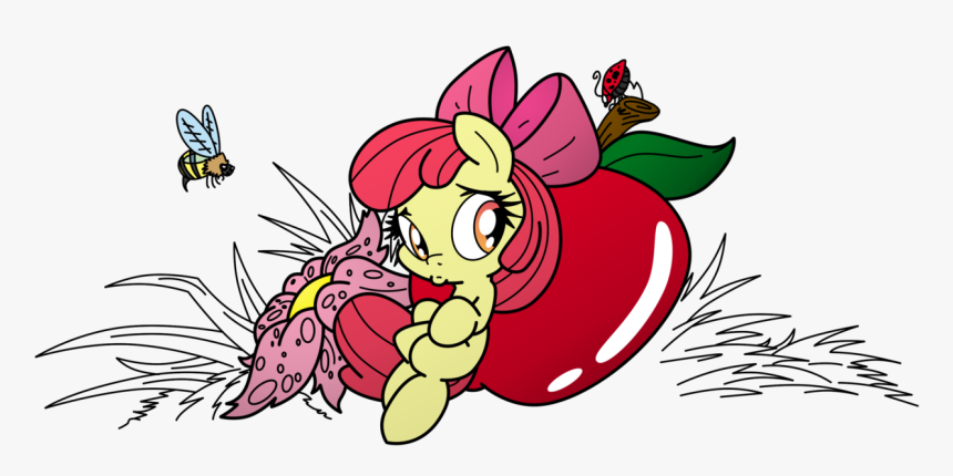 Adorabloom, Apple, Apple Bloom, Artist - Cartoon, HD Png Download