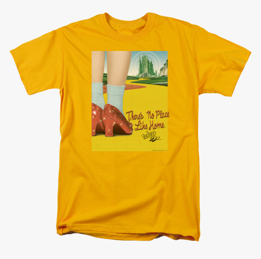 There S No Place Like Home Wizard Of Oz T-shirt - Wizard Of Oz Dvd, HD Png Download