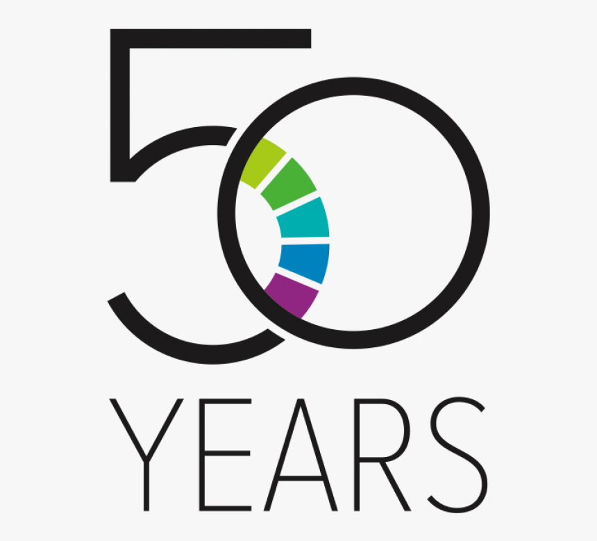 50 Years Of Innovation Logo - Circle, HD Png Download