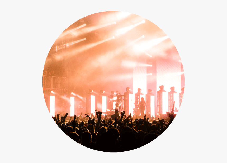 Concert - Crowd, HD Png Download
