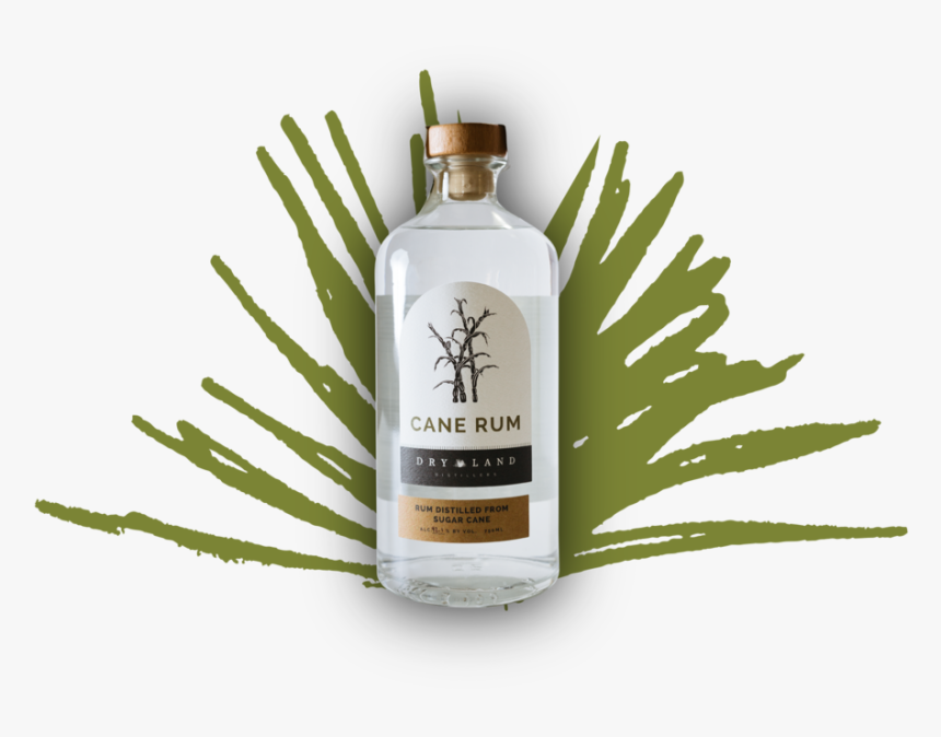 Dryland Website Spirit Rum Notext - Dry Land Distillers Gin Label, HD Png Download