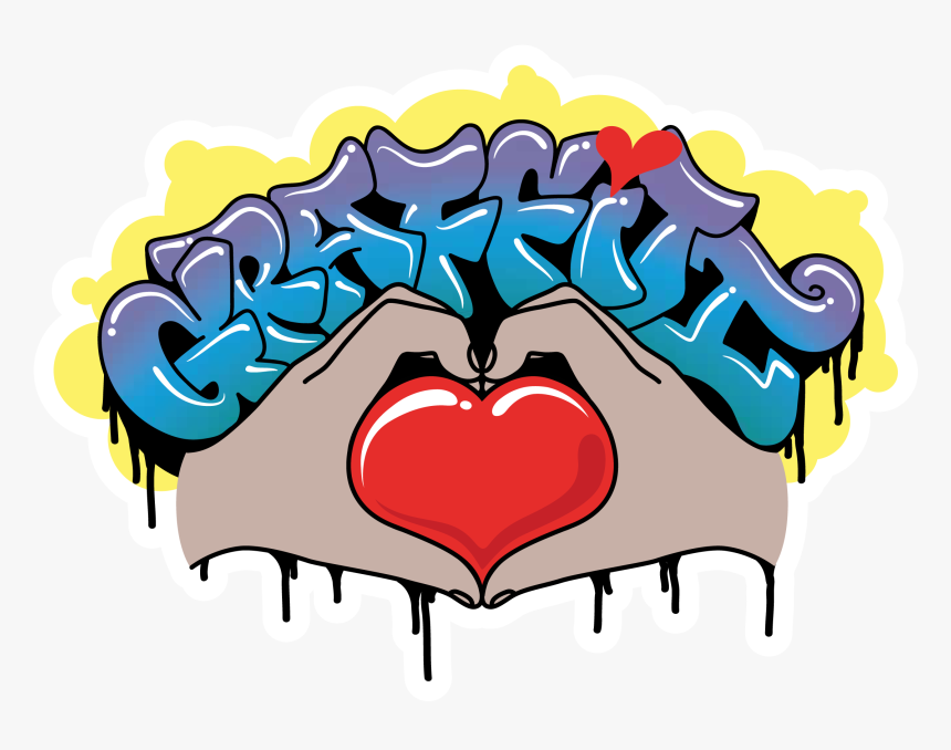 Graffiti Heart - Graffiti Heart Logo, HD Png Download