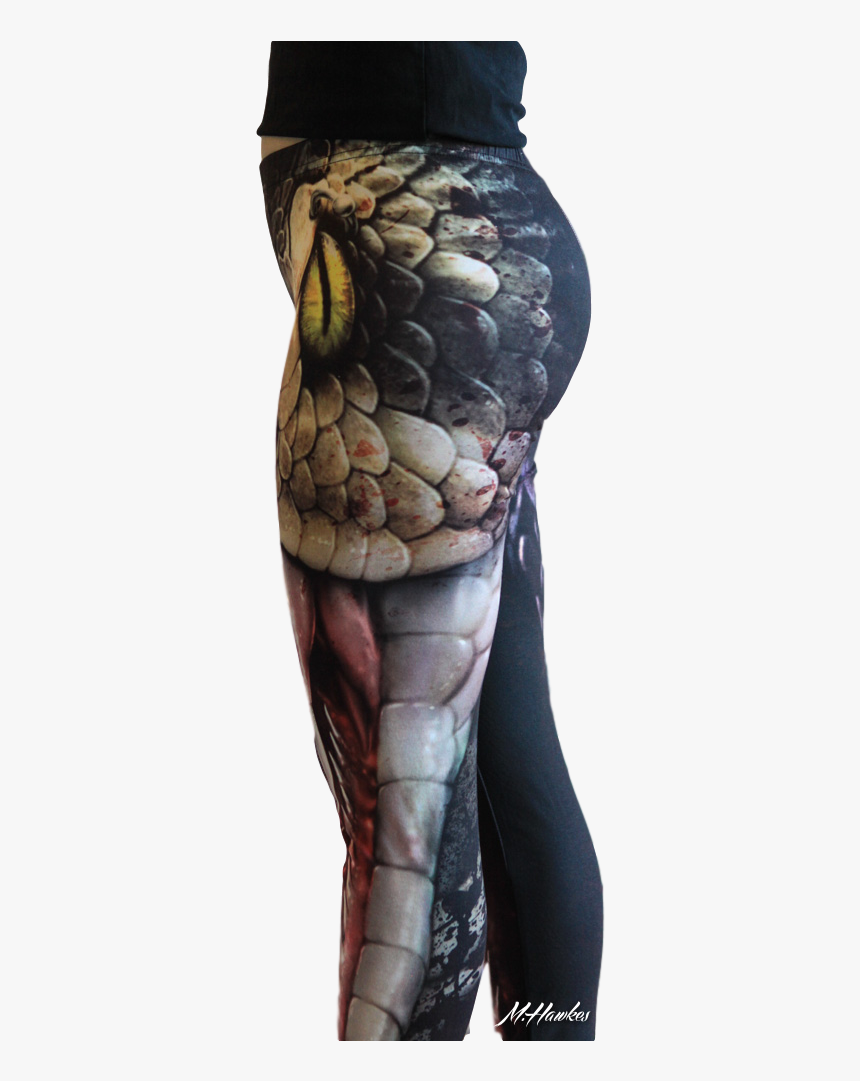 Snake Eye Stud Leggings - King Cobra, HD Png Download