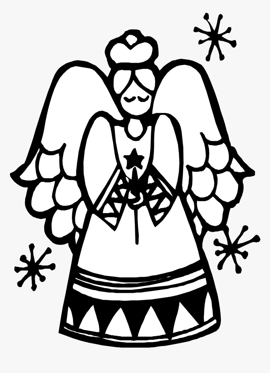 Christmas Ultra Pages - Christmas Angel Worksheets, HD Png Download