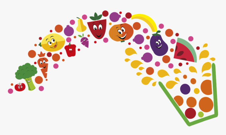 น้ำ ผล ไม้ รวม การ์ตูน, HD Png Download