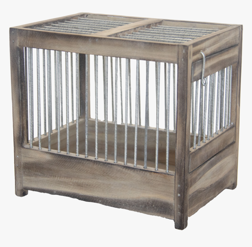 Birdcage Wood L - Cage, HD Png Download