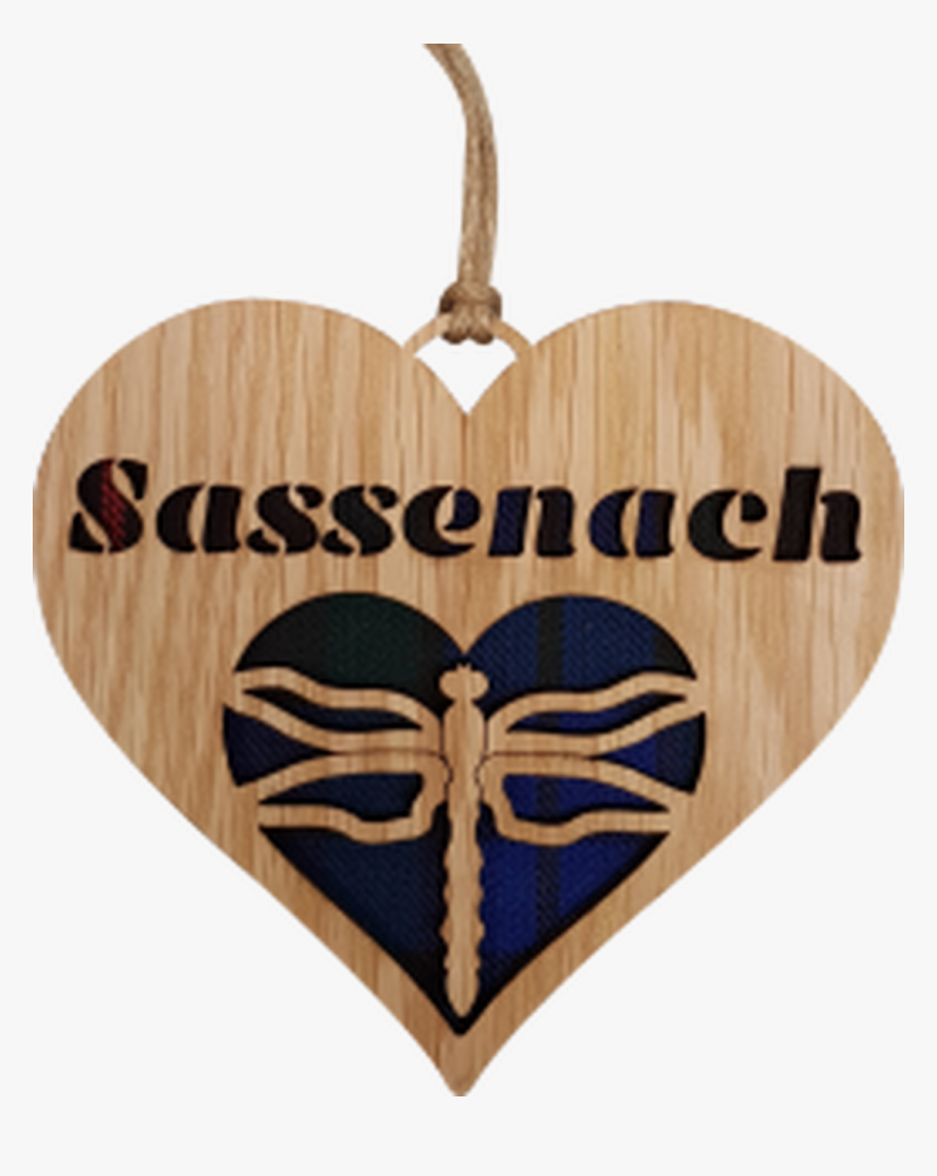 Sassenach Heart Plaque - Emblem, HD Png Download