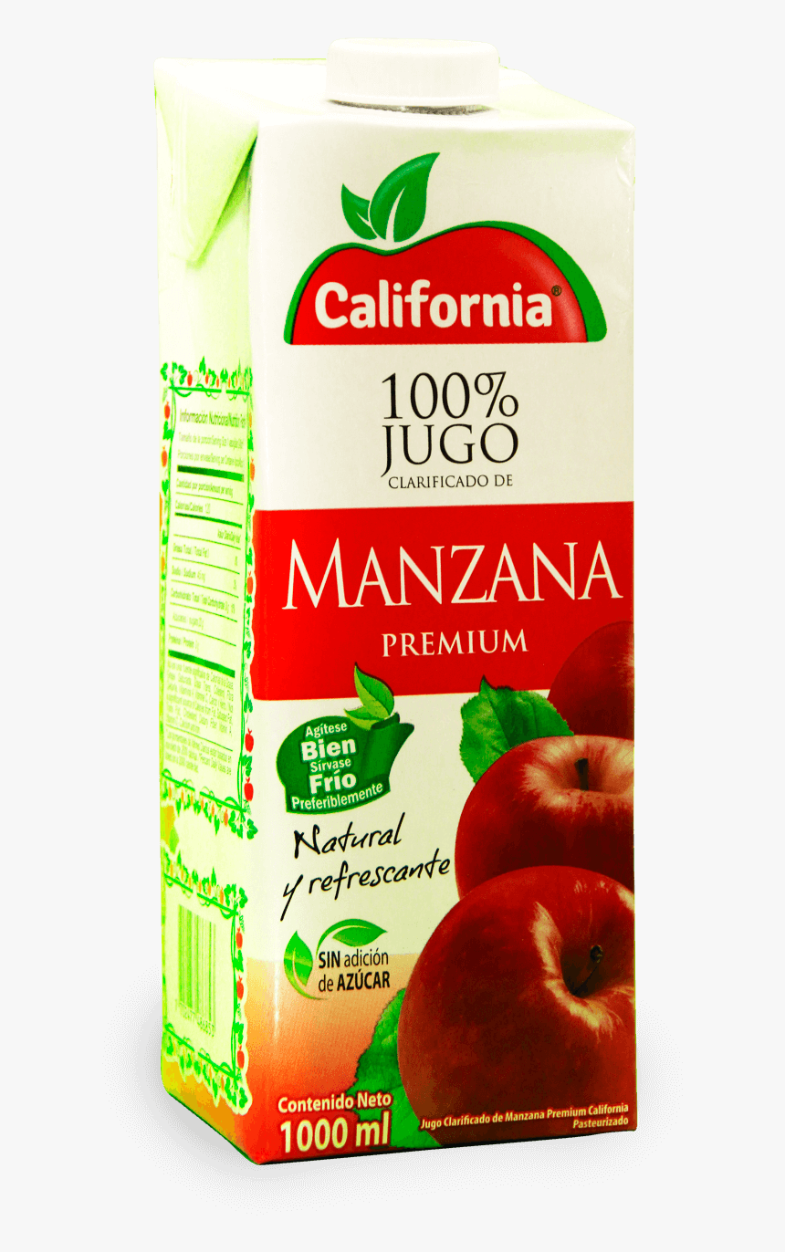 Jugo California Premium Manzana - Jugo Premiun Manzana California, HD Png Download