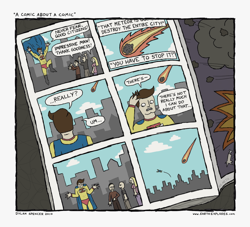 And Then The Earth Explodes - Cartoon, HD Png Download