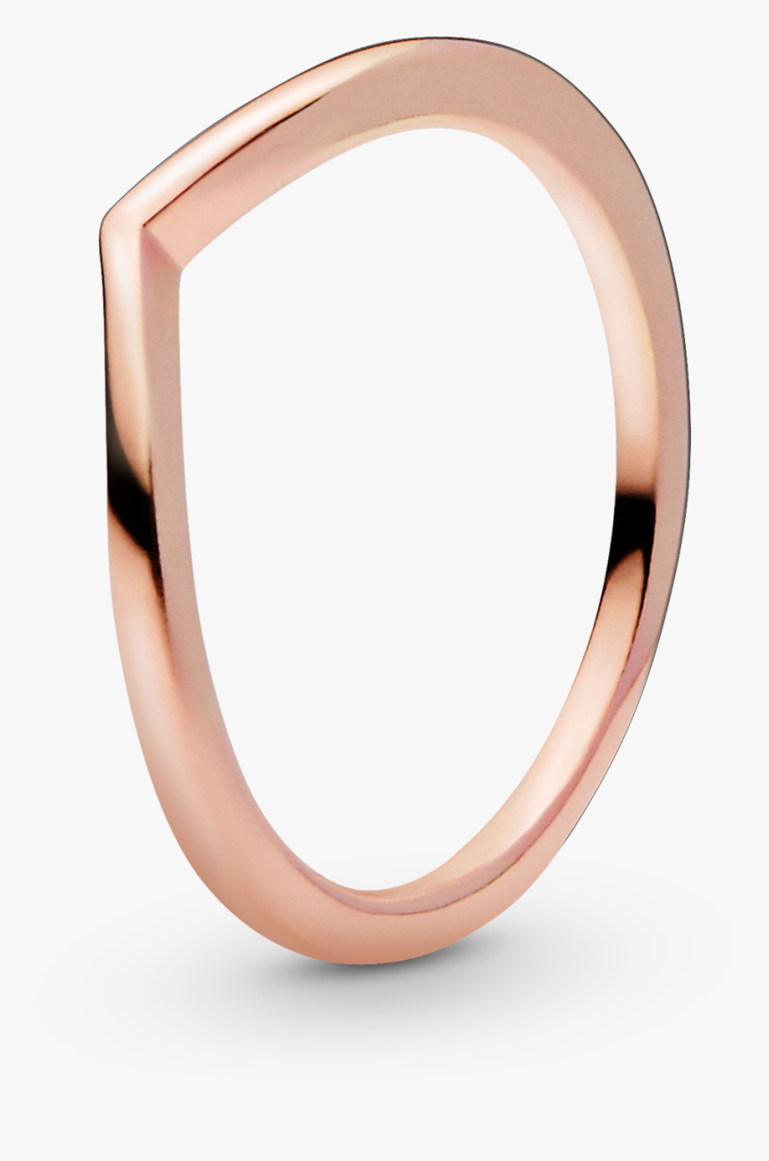 Polished Wishbone Ring - Pandora Wishbone Ring, HD Png Download