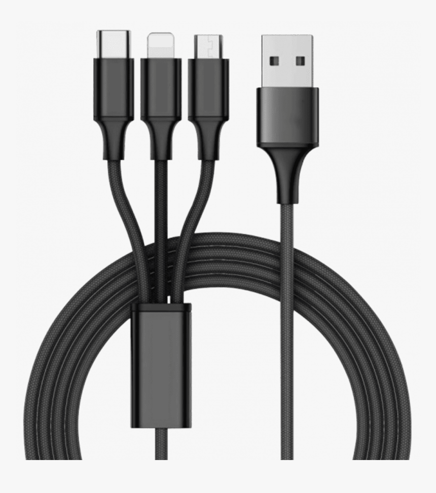 Usb To Micro Usb Lightning C, HD Png Download