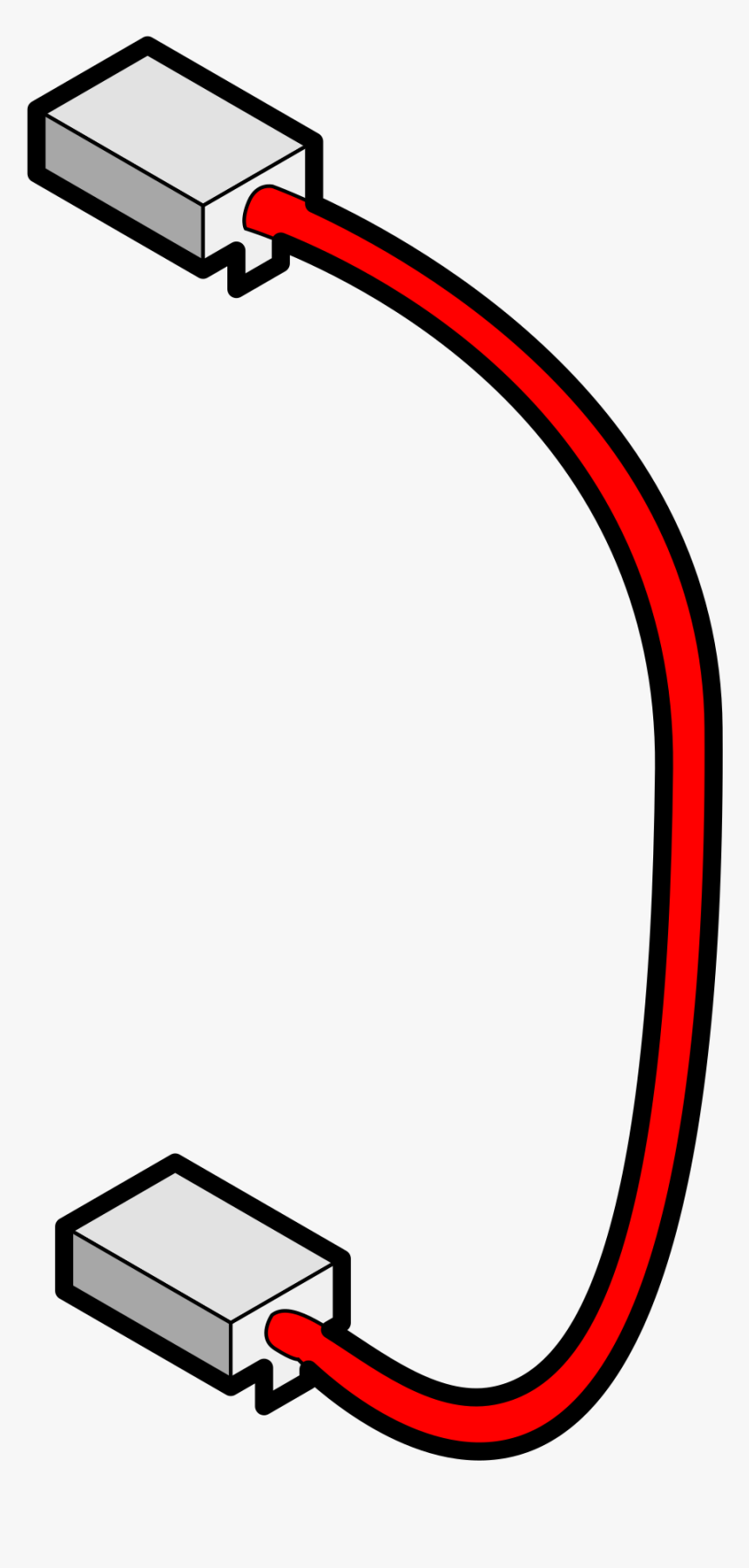 Electronics Clipart Cable - Cable Clipart, HD Png Download