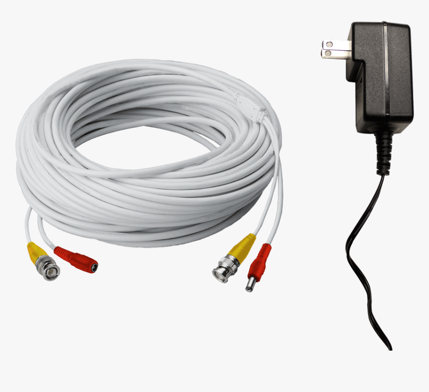 250ft High Performance Bnc Video/power Cable & 12v - Lorex Video Rg59 Coaxial Bnc Power Cable, HD Png Download