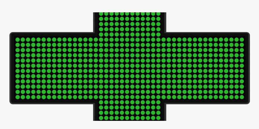 Pharmacy Cross Led Png, Transparent Png