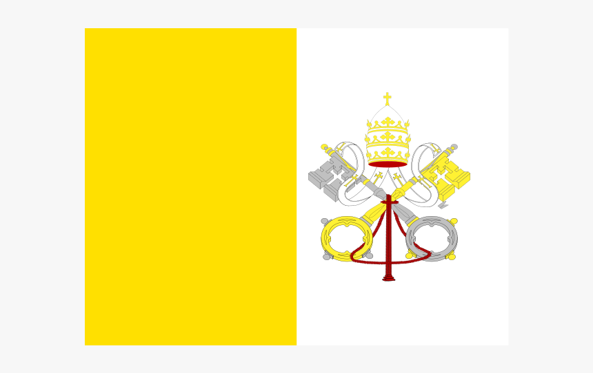 Vatican City Flag, HD Png Download