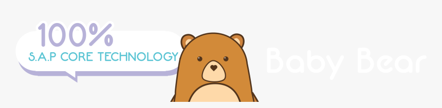 Baby Bear - Cartoon, HD Png Download