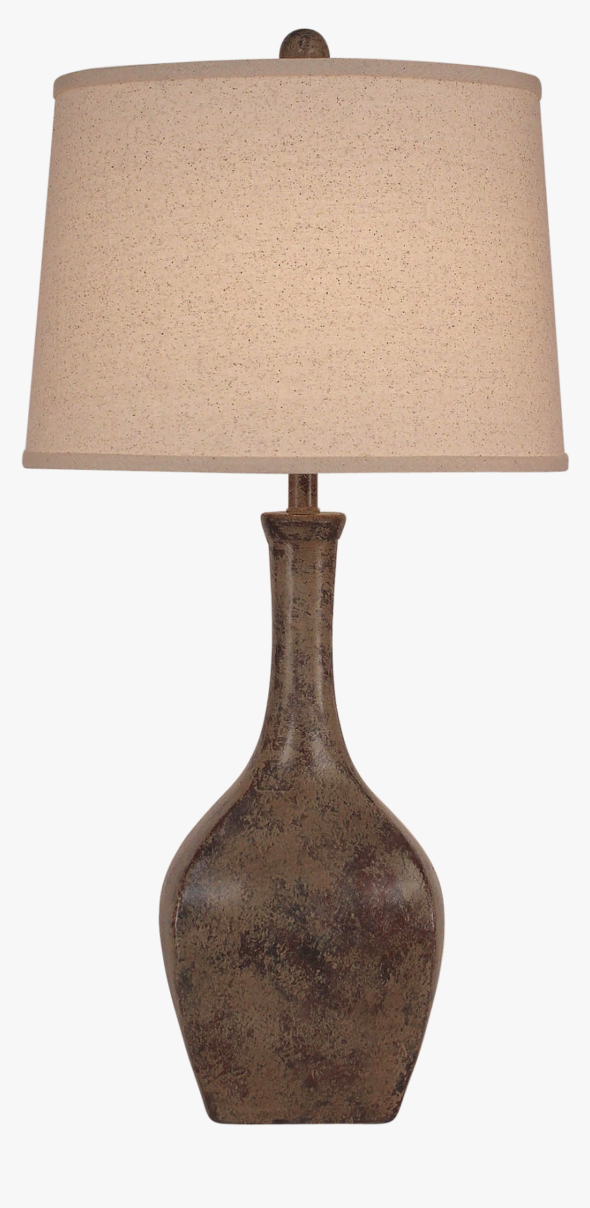 Tarnished Cottage Oval Genie Table Lamp, HD Png Download