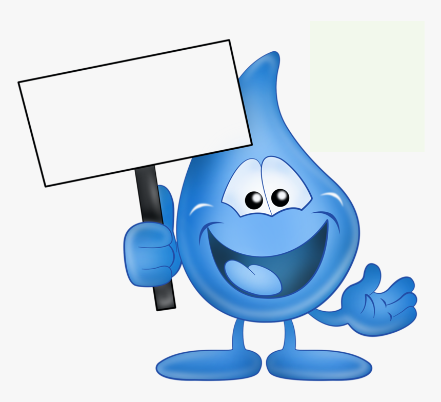 Gotas De Agua - Frame Water Clipart, HD Png Download