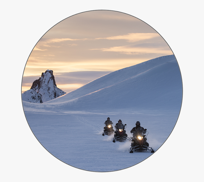 Golden Circle & Snowmobile Circle Image - Langjökull, HD Png Download