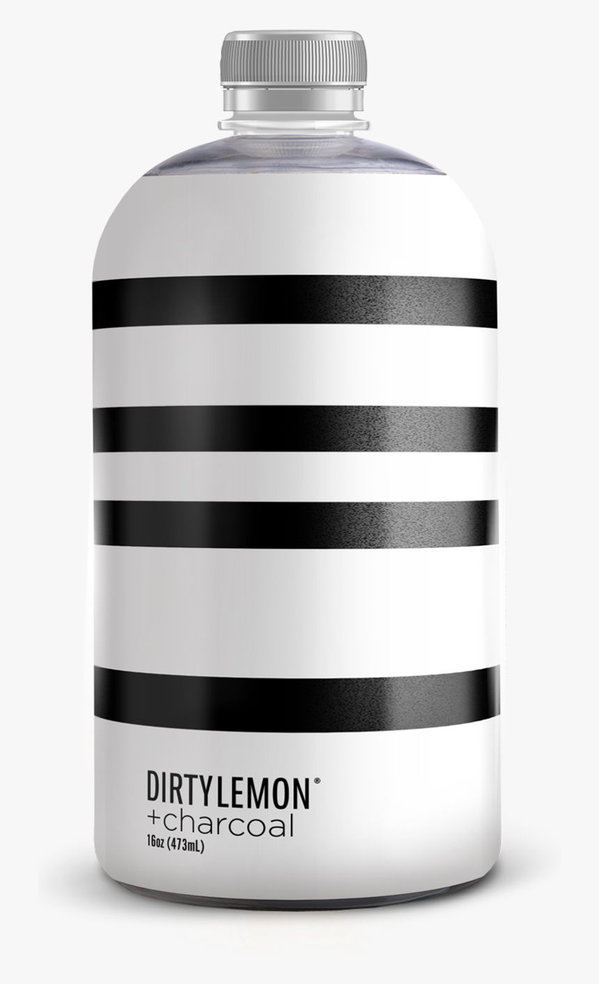 Charcoal - Dirty Lemon Beverages, HD Png Download