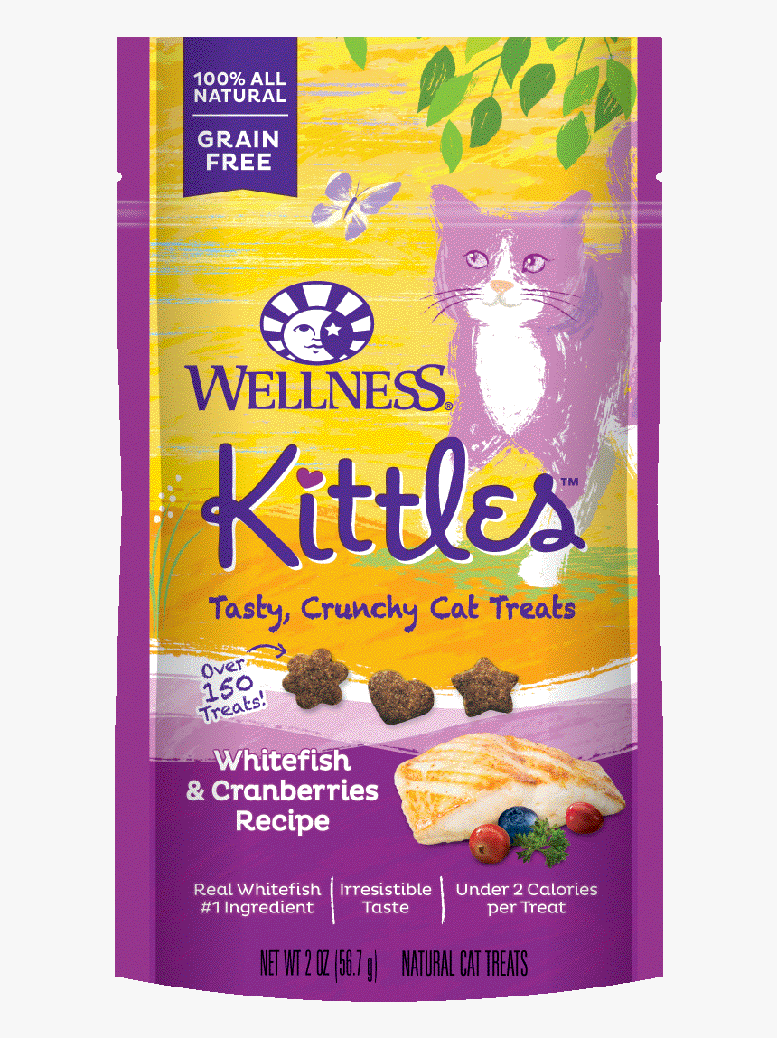 Whitefish And Tuna - Wellness Cat Treats Crunchy, HD Png Download