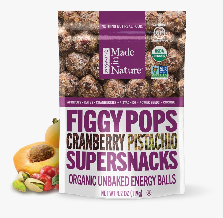 Cranberry Pistachio Figgy Pops Made In Nature Fruit Fusion Superberry