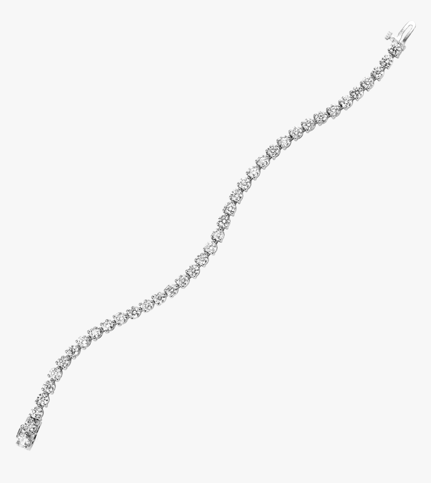 14k Diamond Bracelet 1 Ctw 
 Class - Chain, HD Png Download