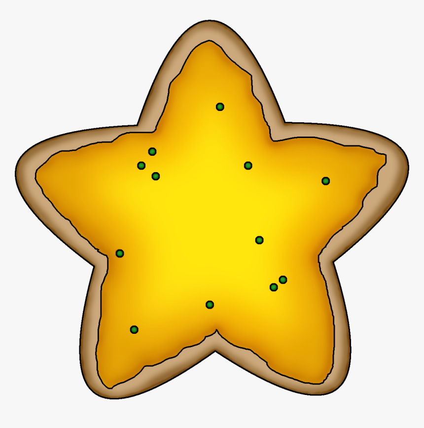 Christmas Tree Clipart Sugar Cookie - Christmas Sugar Cookie Clipart, HD Png Download