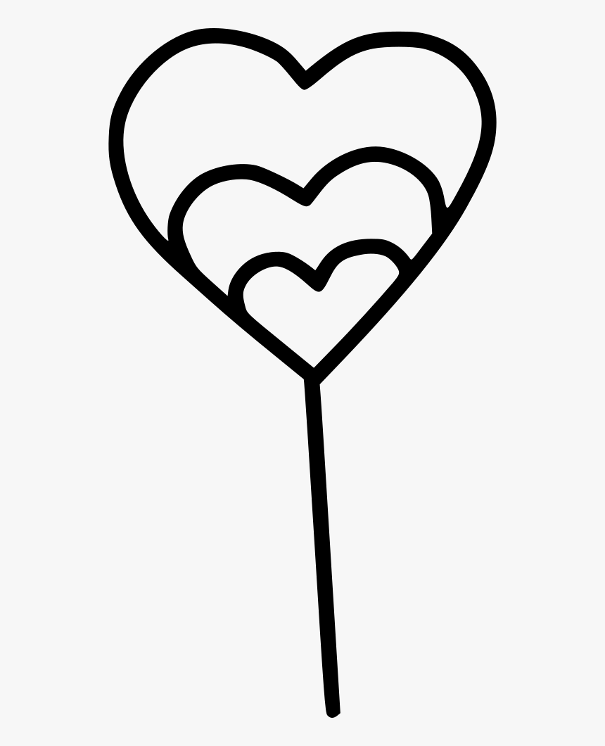 Lollipop Candy Day Heart Sweet, HD Png Download