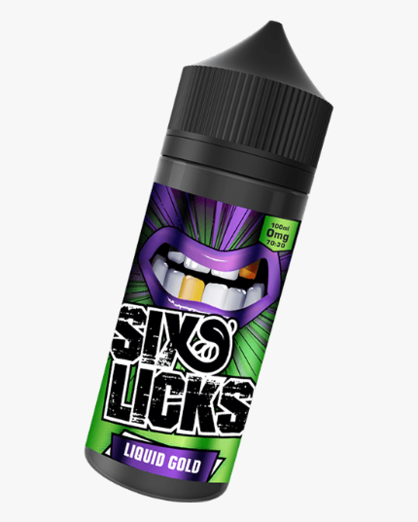 Liquid Gold 100ml - Six Licks Liquid Gold, HD Png Download