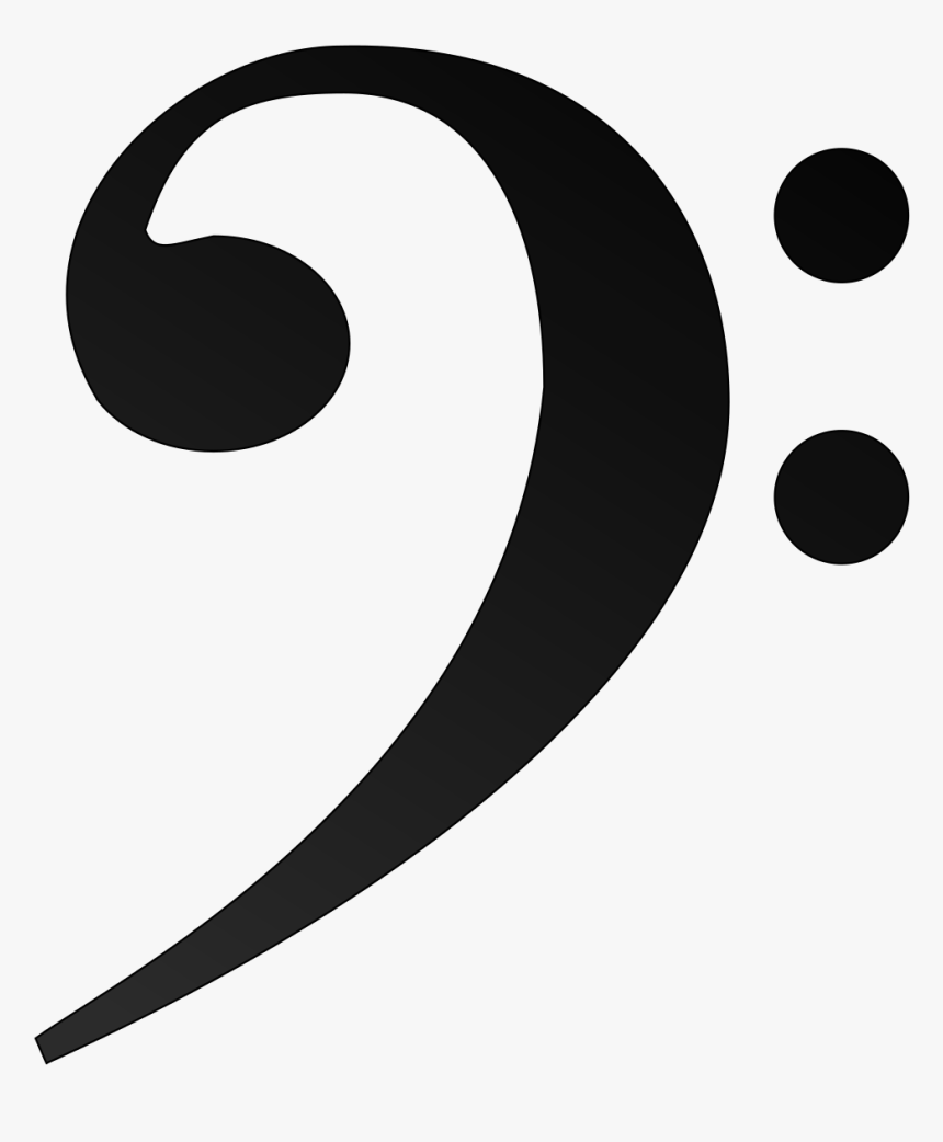 Transparent Bass Clef, HD Png Download , Transparent Png Image - PNGitem