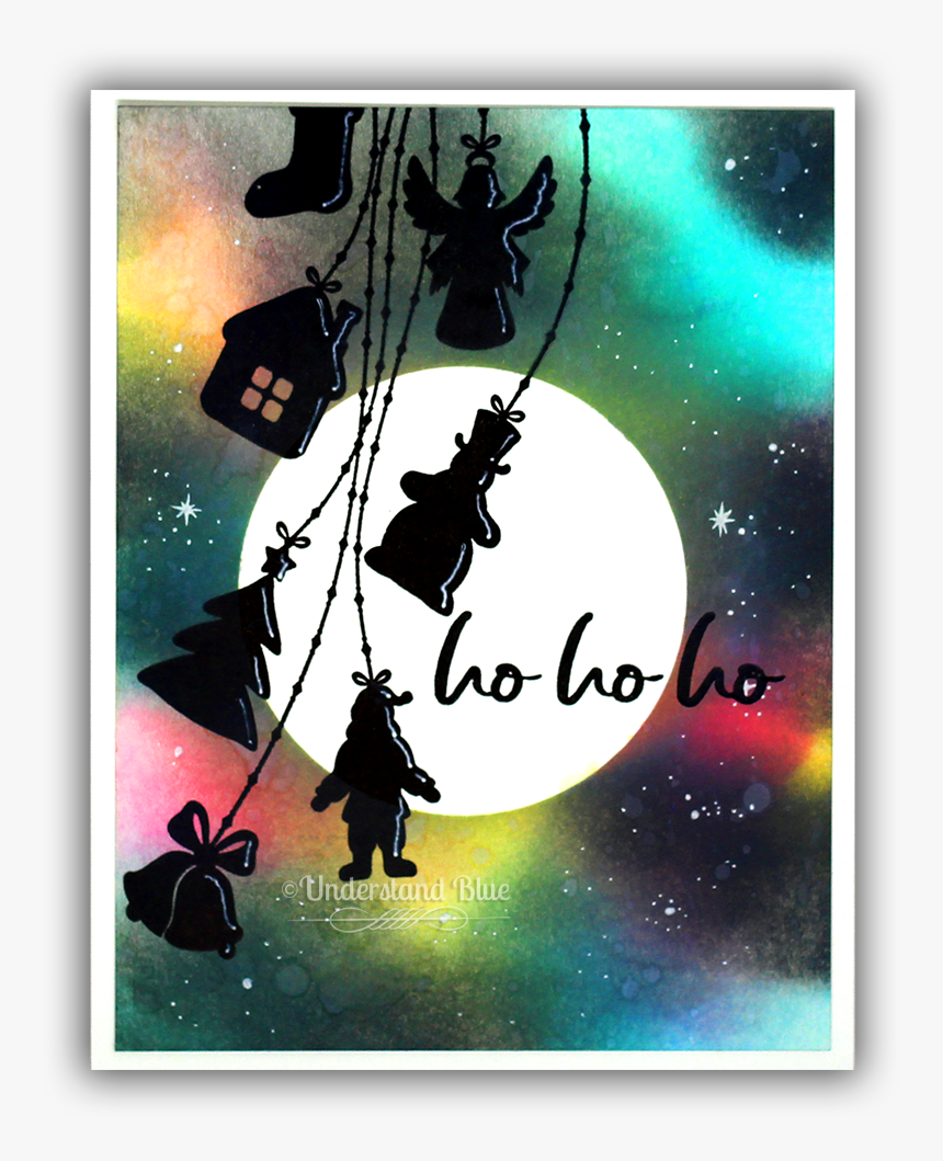 String Of Lights Card By Understand Blue - Reindeer, HD Png Download